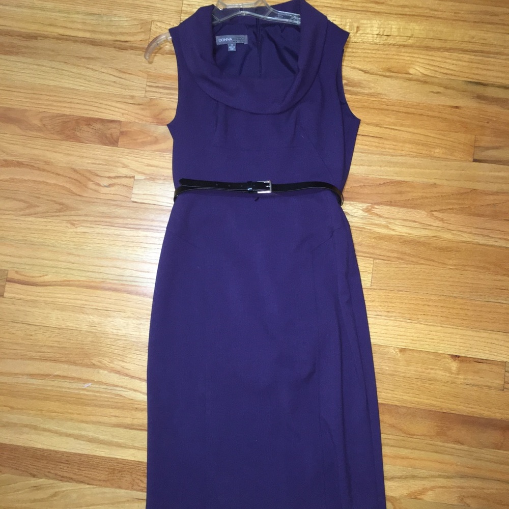 Deep purple dress